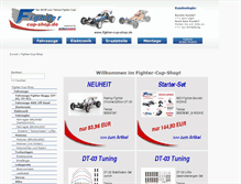 Tablet Screenshot of fighter-cup-shop.com